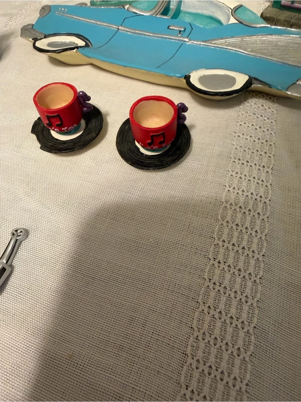 1995 Promo Accents by Val, Ltd. 1950s diner-themed collectible set